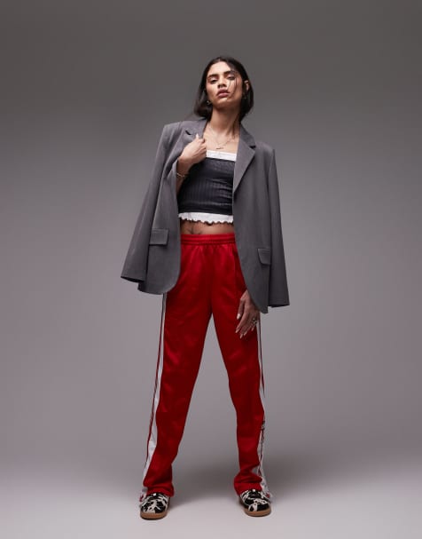 adidas Originals Adibreak track pants in red - view 1