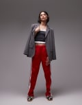 [adidas Originals] adidas Originals Adibreak track pants in red L better scarlet/black