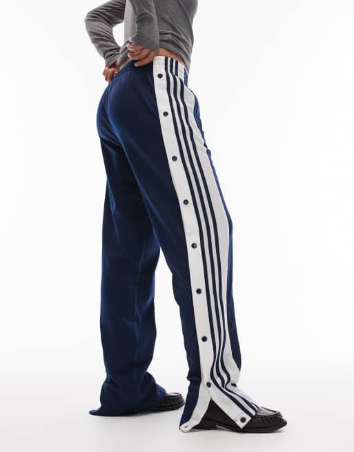 adidas Originals – Adibreak – Trainingshose in Marineblau und Weiß, 2 von 5