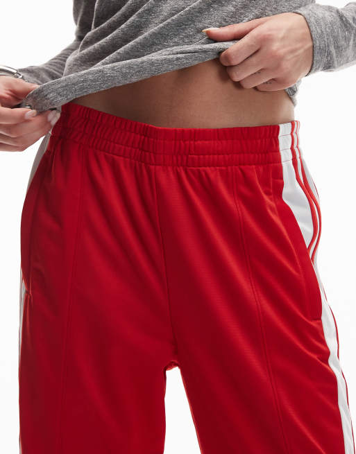adidas Originals – Adibreak – Trainingshose in Rot und Weiß, 4 von 5