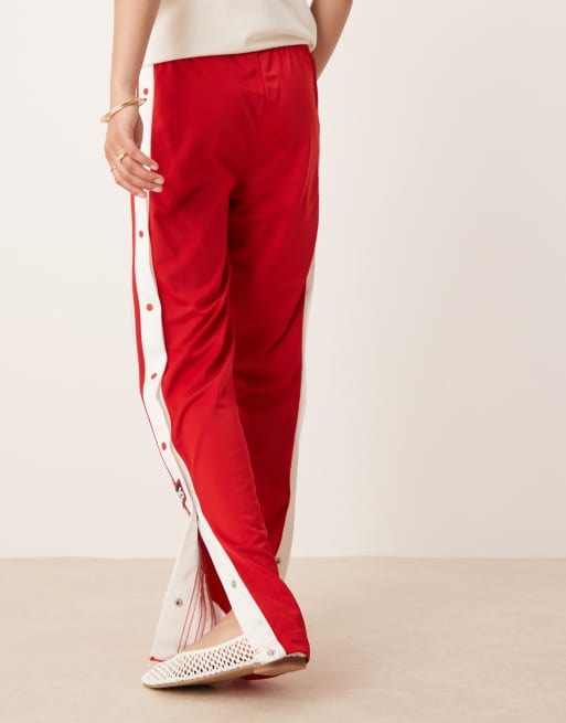 adidas Originals – Adibreak – Trainingshose in Rot ASOS