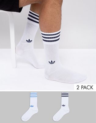 adidas white socks mens