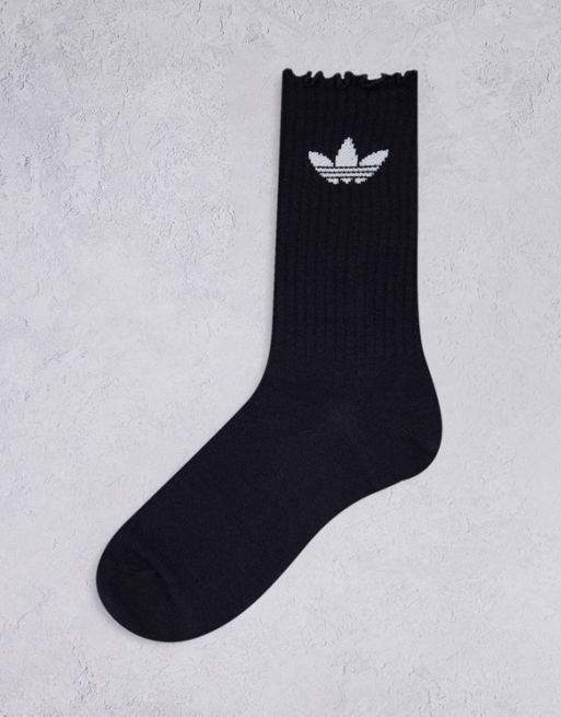 Adidas semi-sheer Ruffle Socks double-pack - Farfetch