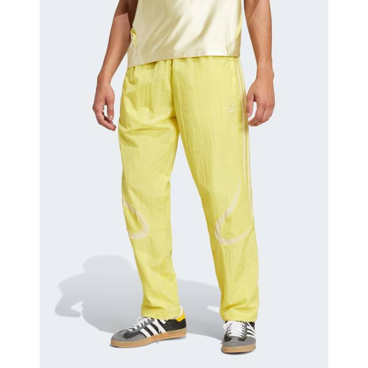 adidas Originals Adicolor 2000s woven track pants in pure sulfur