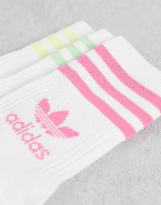 Adidas mid hot sale length socks