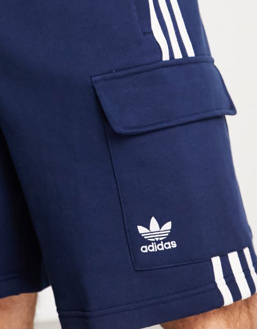 Adidas mens navy blue shorts sale