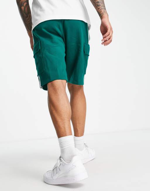 Adidas cargo shorts green hot sale