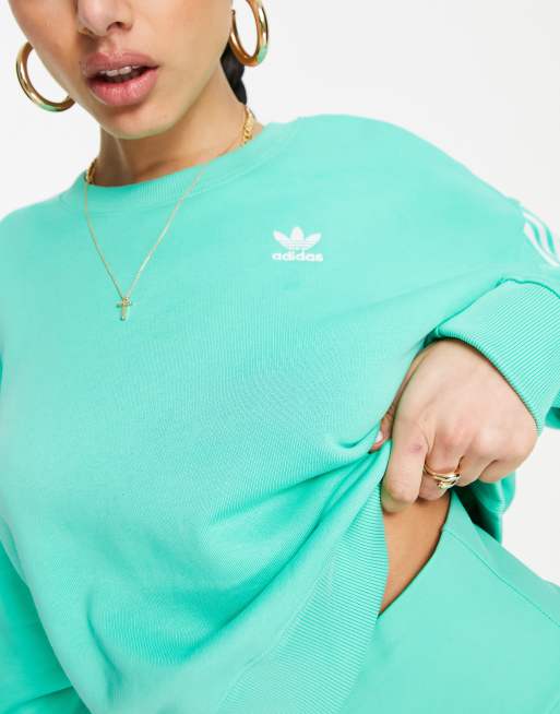 Originals mint three stripe sweatshirt online