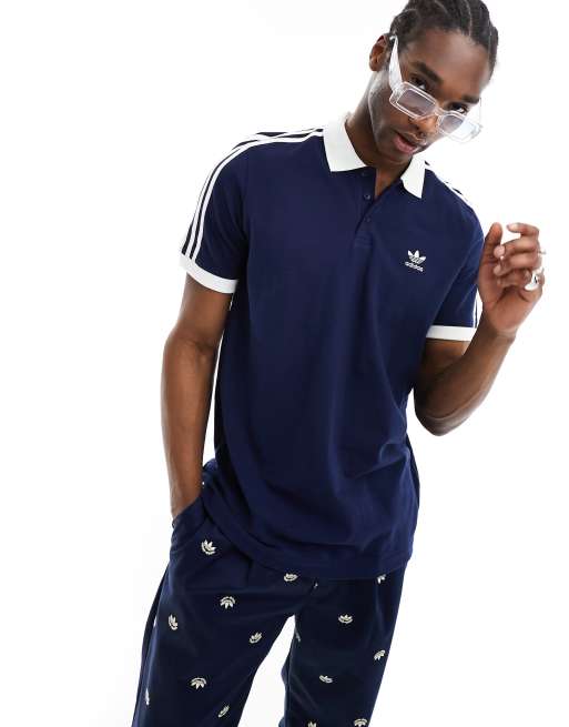 Adidas originals island polo shirt best sale