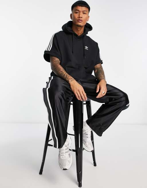 Mens adidas short sleeve hoodie clearance