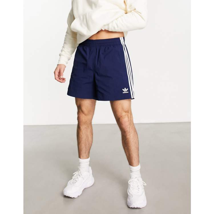 adidas originals navy shorts