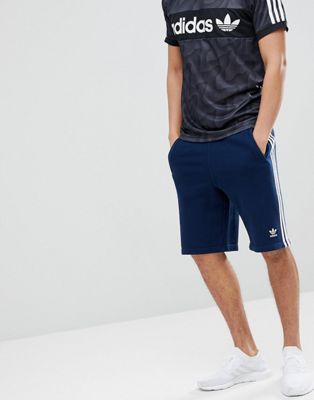 adidas originals navy shorts