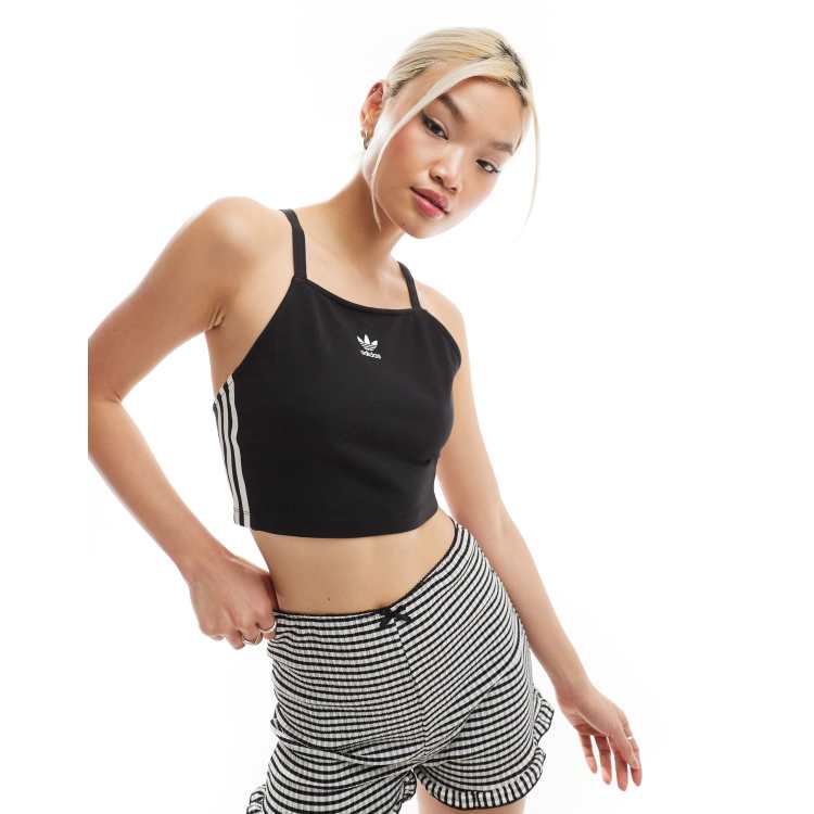 【ADIDAS】Originals 3 Stripe Tank Top キャミソール ★追跡可 206247336-1-black?$n_750w$&wid