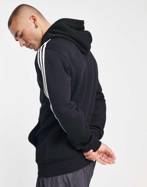 adidas Originals adicolor 3 Stripes hoodie in yellow