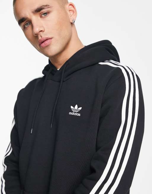 adidas Originals adicolor 3 Stripes hoodie in yellow