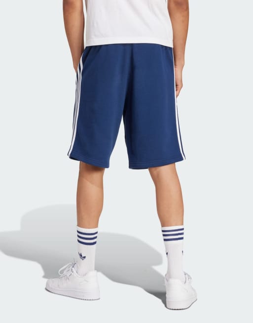 adidas Originals Adicolor 3-stripes shorts in night indigo ASOS