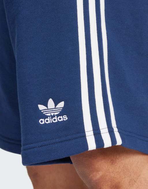 adidas Originals Adicolor 3-stripes shorts in night indigo ASOS
