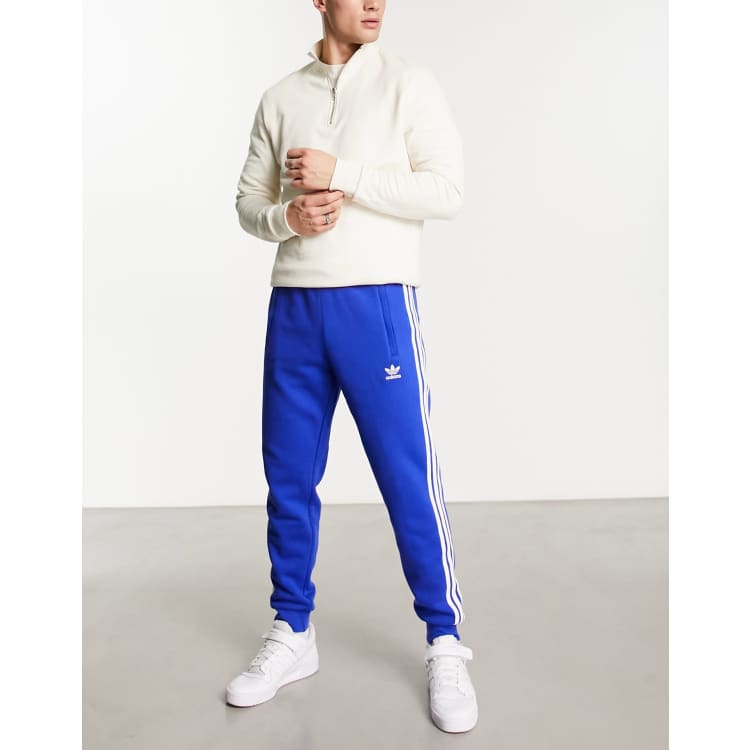 adidas Originals adicolor 3-Stripe Joggers In Blue CW2430