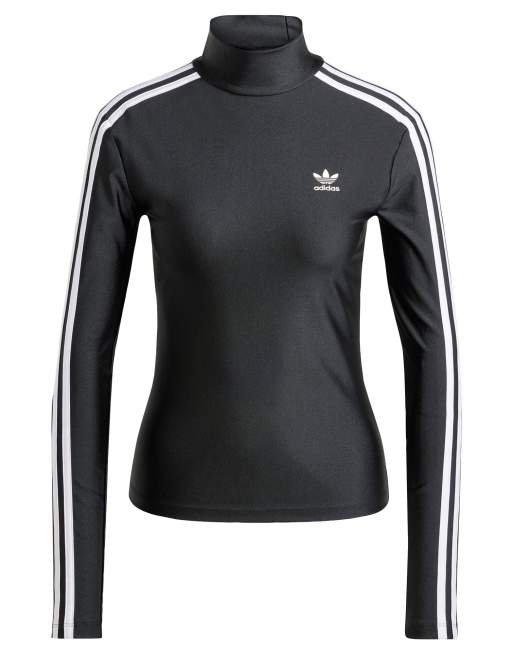 ★adidas originals★ADICOLOR 3S TURTLENECK ロンT★追跡可 adidas Originals Adicolor 3-stripes turtleneck long sleeve
