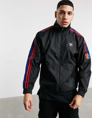 adidas high collar track jacket