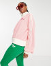 adidas Originals adicolor 70s blouson track top in pink | ASOS
