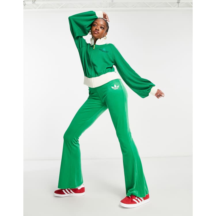 Adidas pants cheap women green