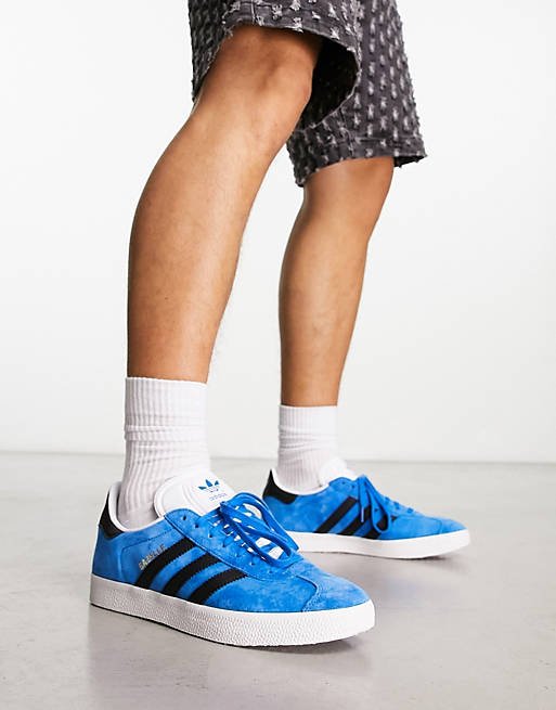 adidas Originals Adicolor 70s Gazelle sneakers in blue | ASOS