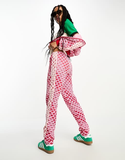 adidas Originals Adicolor 70s joggers in pink