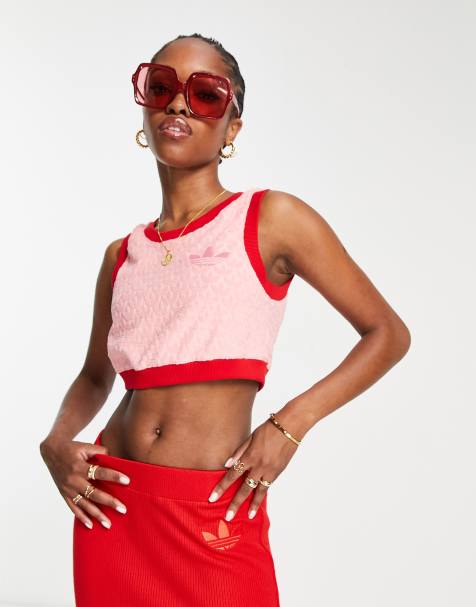 Adidas crop top sale 2025