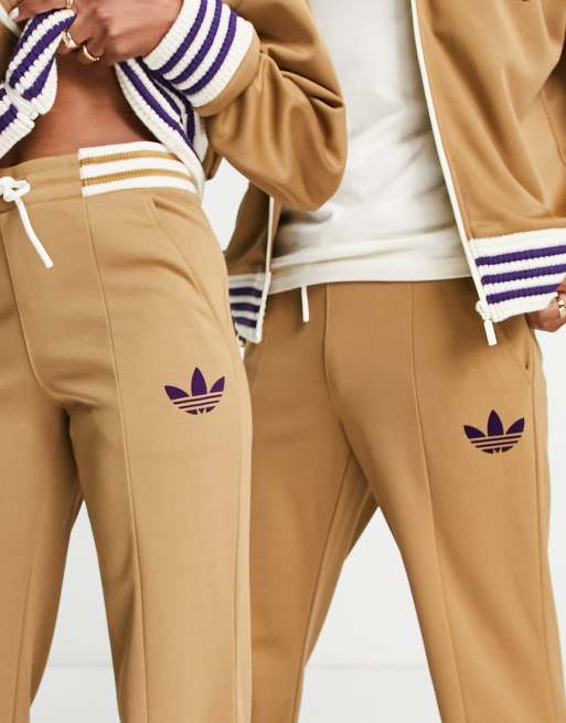 Adidas pantaloni donna marrone new arrivals
