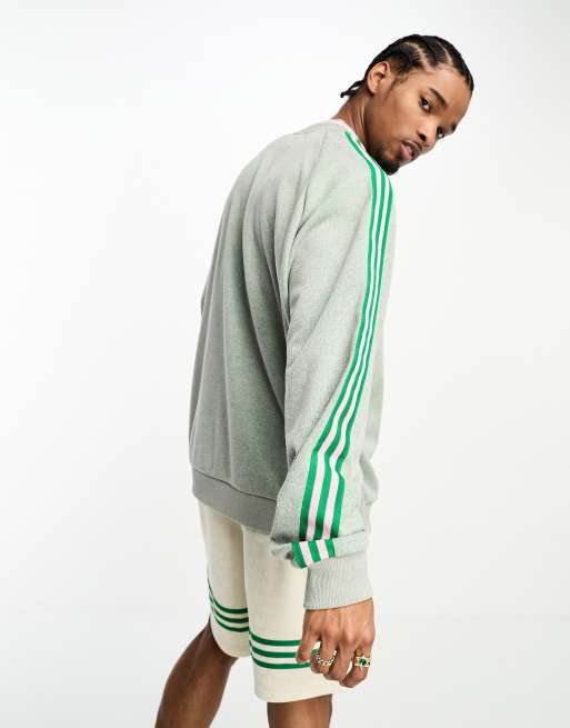 adidas Originals Adicolor 70s sweatshirt in green | ASOS