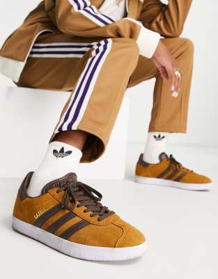 adidas Originals Gazelle trainers in yellow - YELLOW