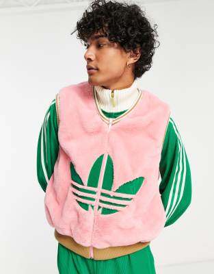 【adidas】Originals 'adicolor 70s' large trefoil vest ♪ adidas Originals 'adicolor 70s' unisex large trefoil vest in
