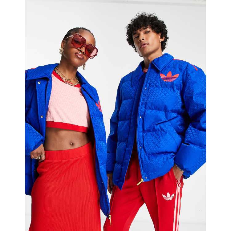 Adidas discount monogram jacket