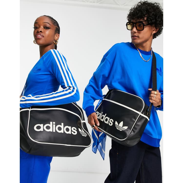 Adidas adicolor airliner tasche türkis new arrivals