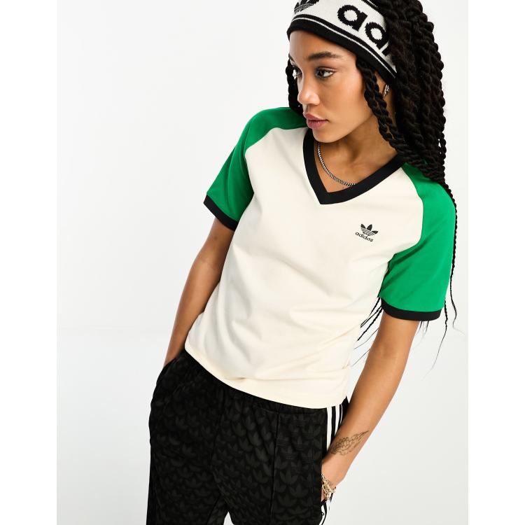 Adidas v neck t shirts sales