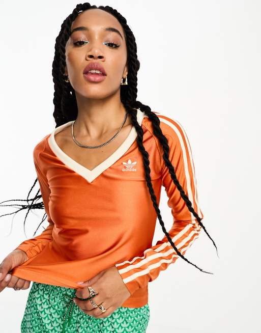 Orange adidas top hotsell