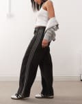[adidas Originals] adidas Originals Adicolor 90s jeans in black W26 L30 BLACK