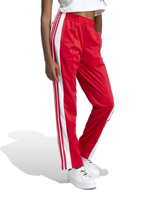 Adidas Originals Women s Adibreak Pants Small Better Scarlet