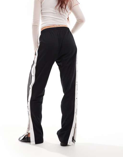 adidas Originals Plus adicolor side logo track pants in black