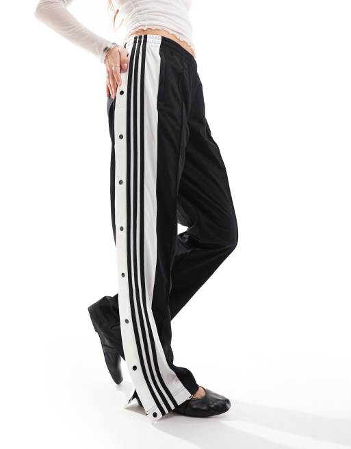 adidas Originals adicolor adibreak side logo track pants in navy