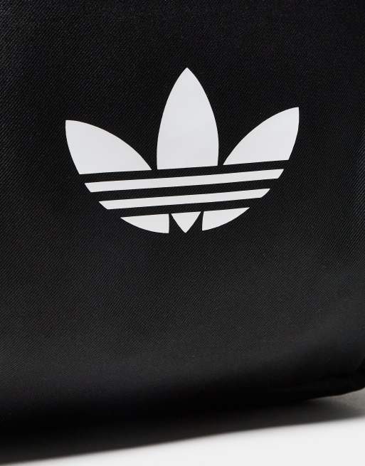 adidas Originals Adicolor backpack in black and white, 3 of 3