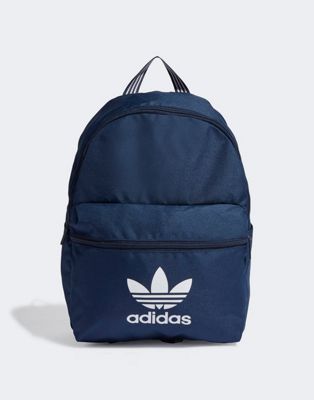 adidas Originals Adicolor backpack in dark blue - ASOS Price Checker