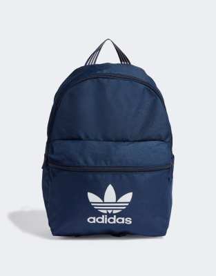 adidas Originals Adicolor backpack in dark blue - ASOS Price Checker