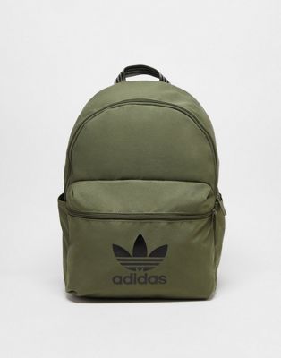 adidas Originals adicolor backpack in olive strata