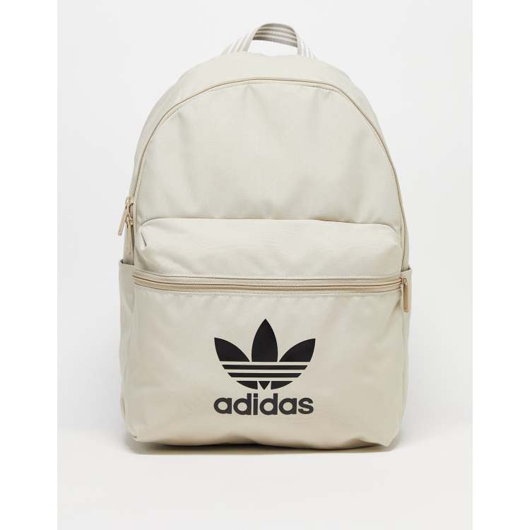 Adidas tan backpack sale