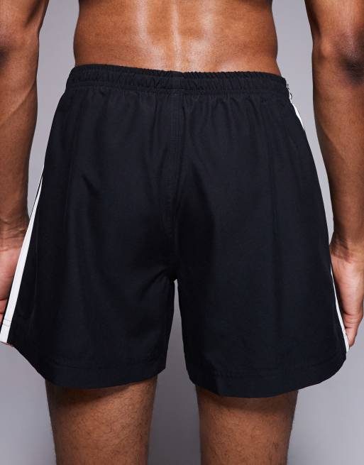 adidas Originals – Adicolor – Badeshorts in Schwarz, 4 von 5