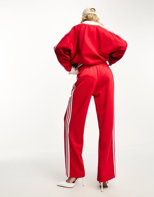 adidas Originals adicolor Bas de surv tement Rouge carlate