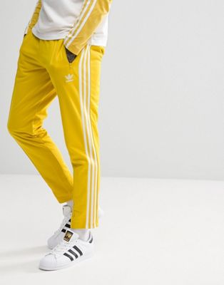 adidas Originals - adicolor Beckenbauer CW1273 - Joggers skinny gialli |  ASOS