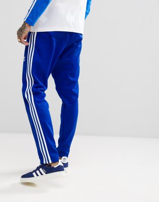 adidas originals adicolor beckenbauer joggers in skinny fit in black